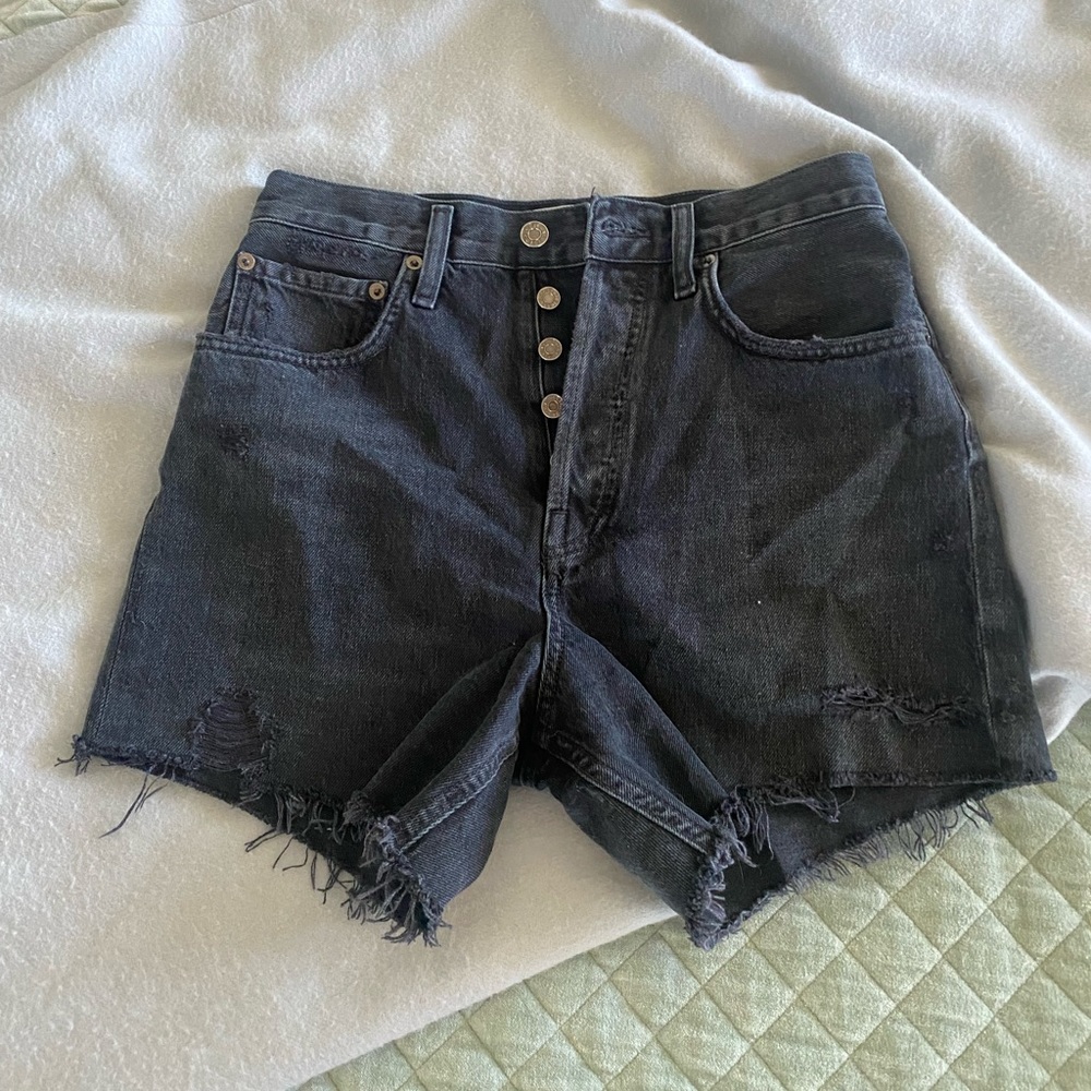 agolde parker shorts